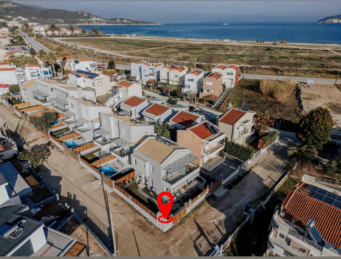 Aegean Twin Houses Nea Iraklitsa ภายนอก รูปภาพ