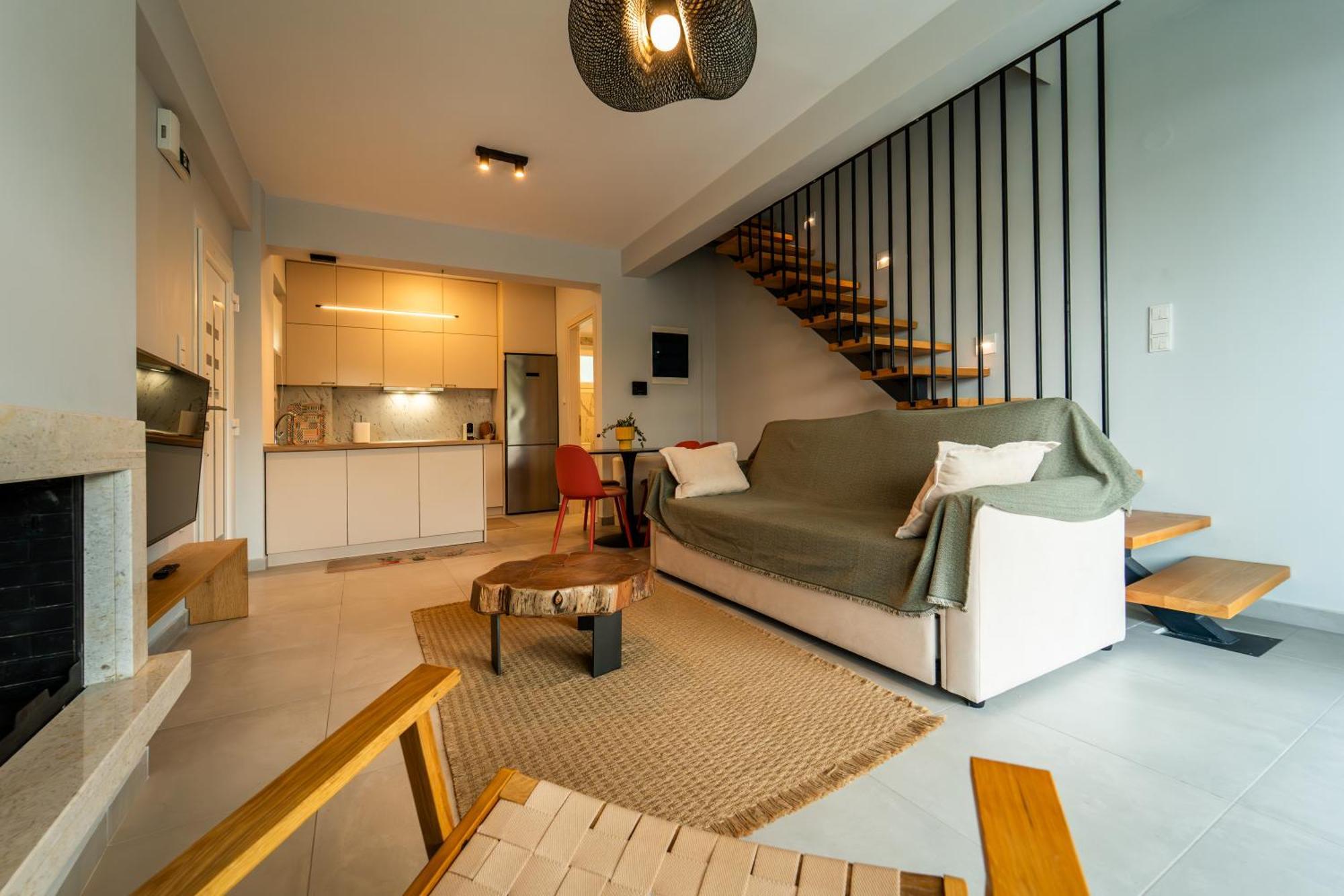 Aegean Twin Houses Nea Iraklitsa ภายนอก รูปภาพ